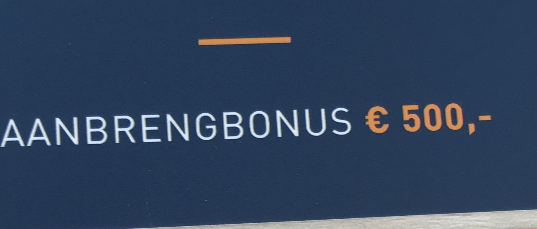 Aanbrengbonus vacature Blauw Techniek